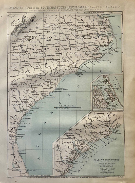 Atlantic Coast & Carolinas, 1863