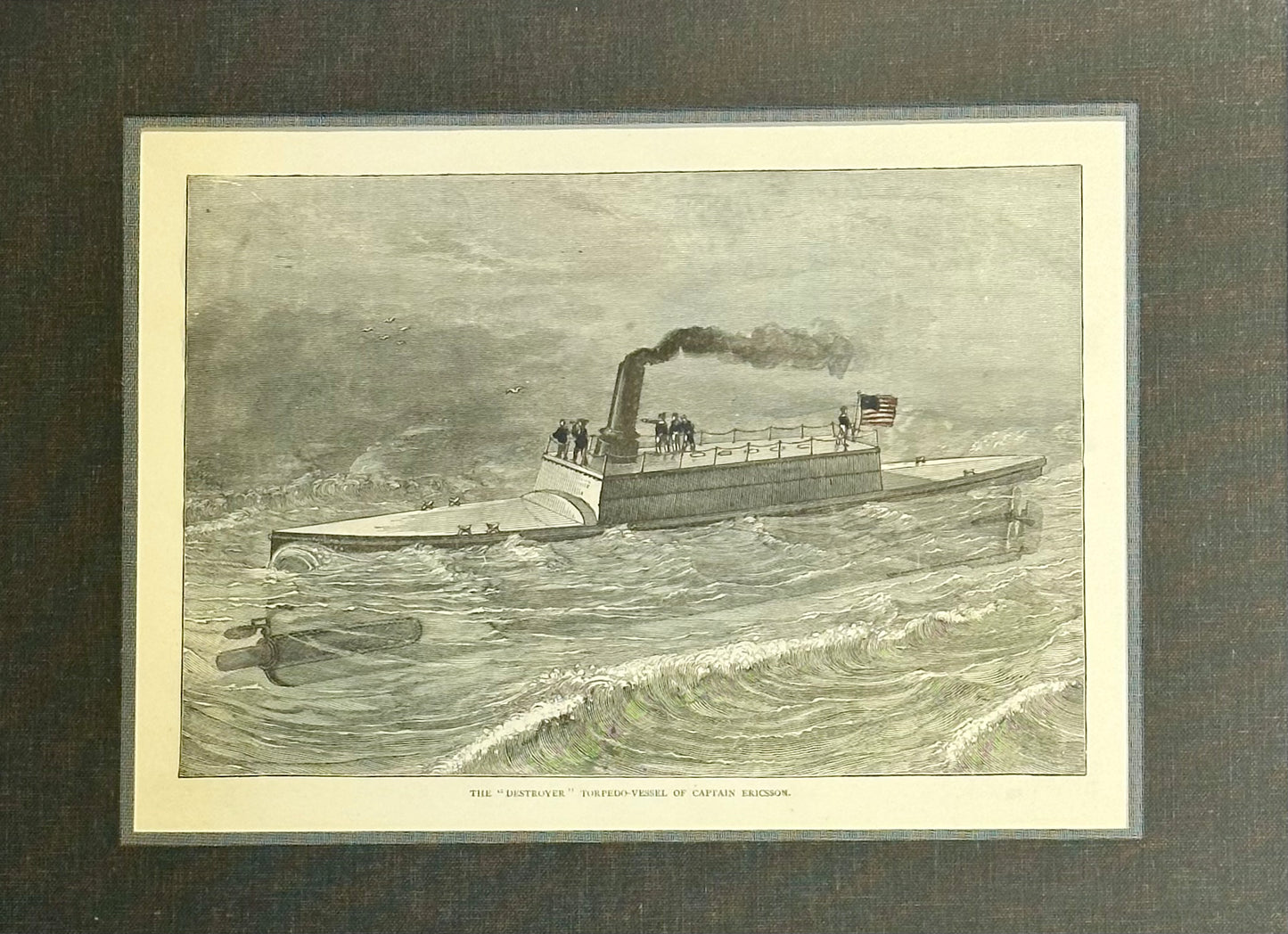 Torpedo Vessel: The Destroyer of Captain Ericsson, 1885