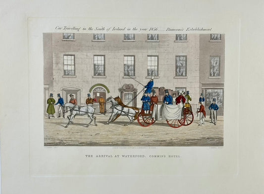 The Arrival at Waterford, Commin’s Hotel, 1856