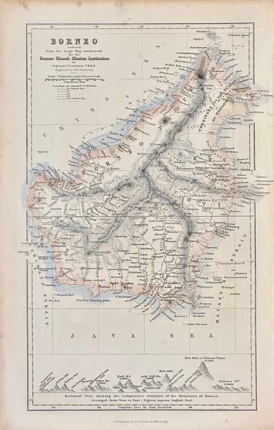 Borneo, Indonesia 1852