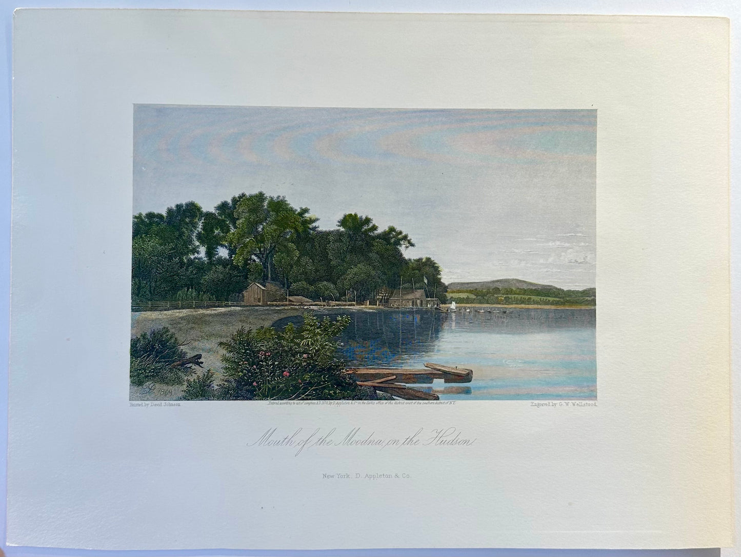 Mouth of Moodna on the Hudson, 1872