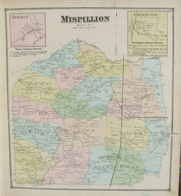 New Castle Street Map